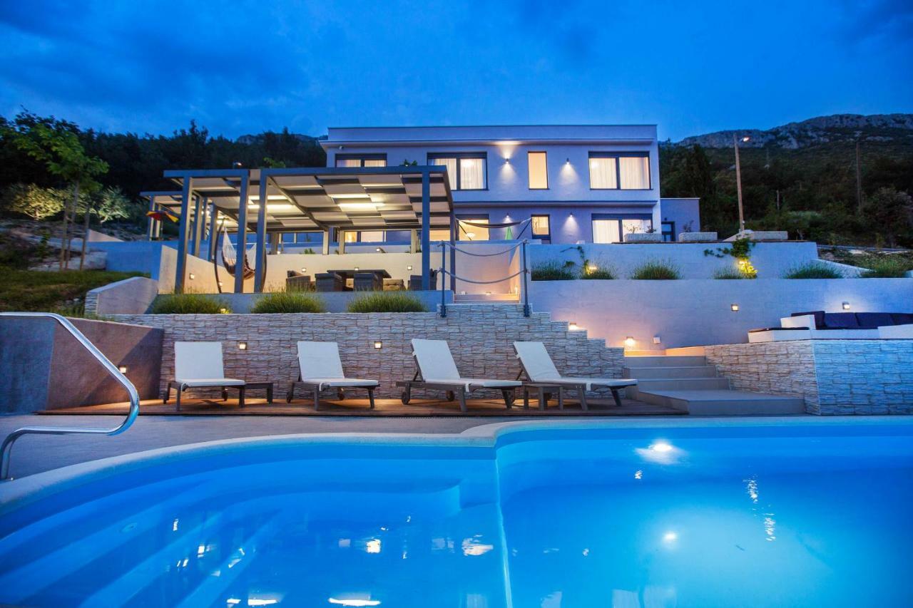 Villa Blue Hill Kaštela Eksteriør billede